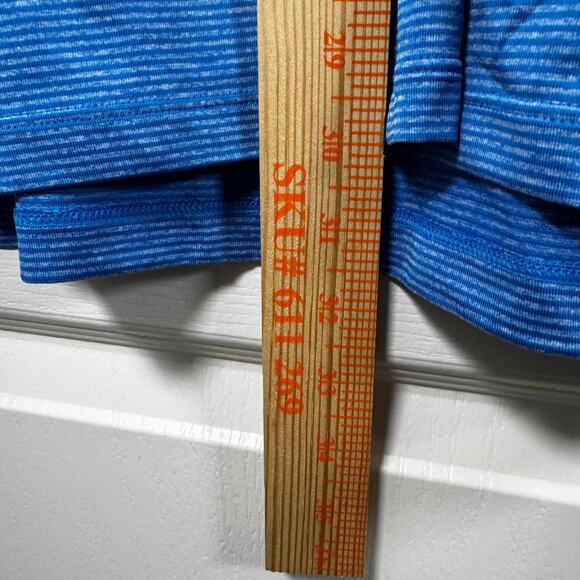 NWT Nike Golf Polo Shirt DRI-Fit Men’s XL Striped Blue Standard Fit NEW - Picture 10 of 11